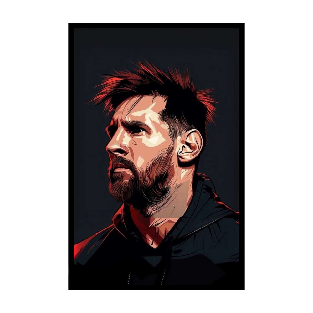 The Magic of Messi | Set of 3 Motivational Frames