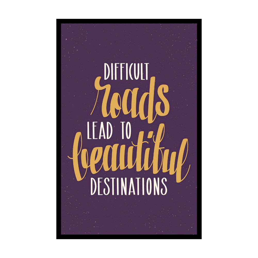 Pursuit of Excellence | Set of 3 Inspirational Frames