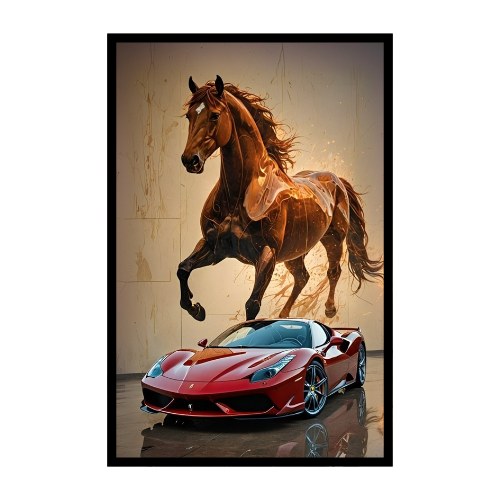 The Art of Speed | Set of 5 Exotic Car Frames