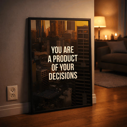 Decisions Shape Destiny | Bold Wall Art