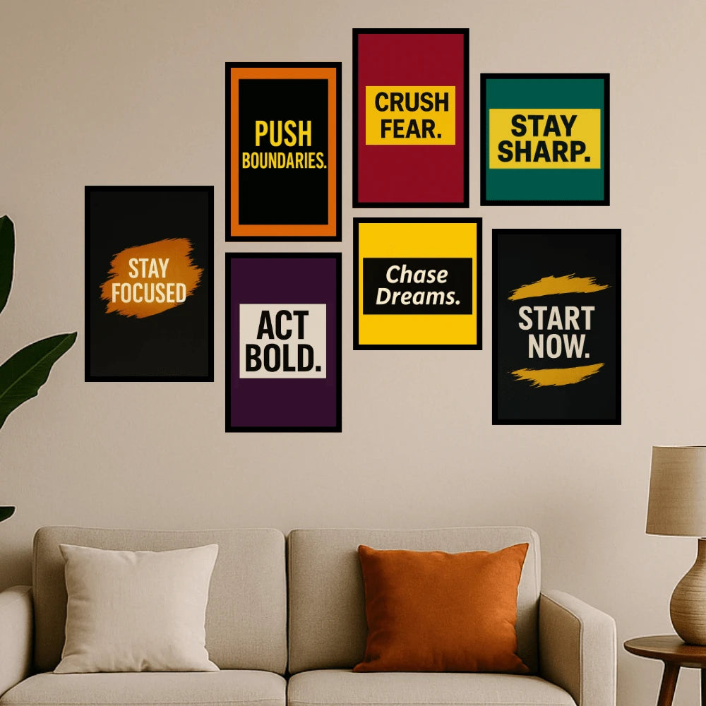 Wall of Power | Premium Wall Frame Set