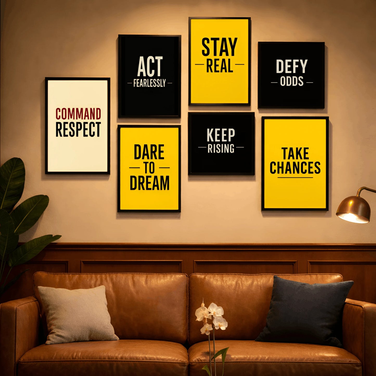Alpha Vision | Premium Wall Frame Set