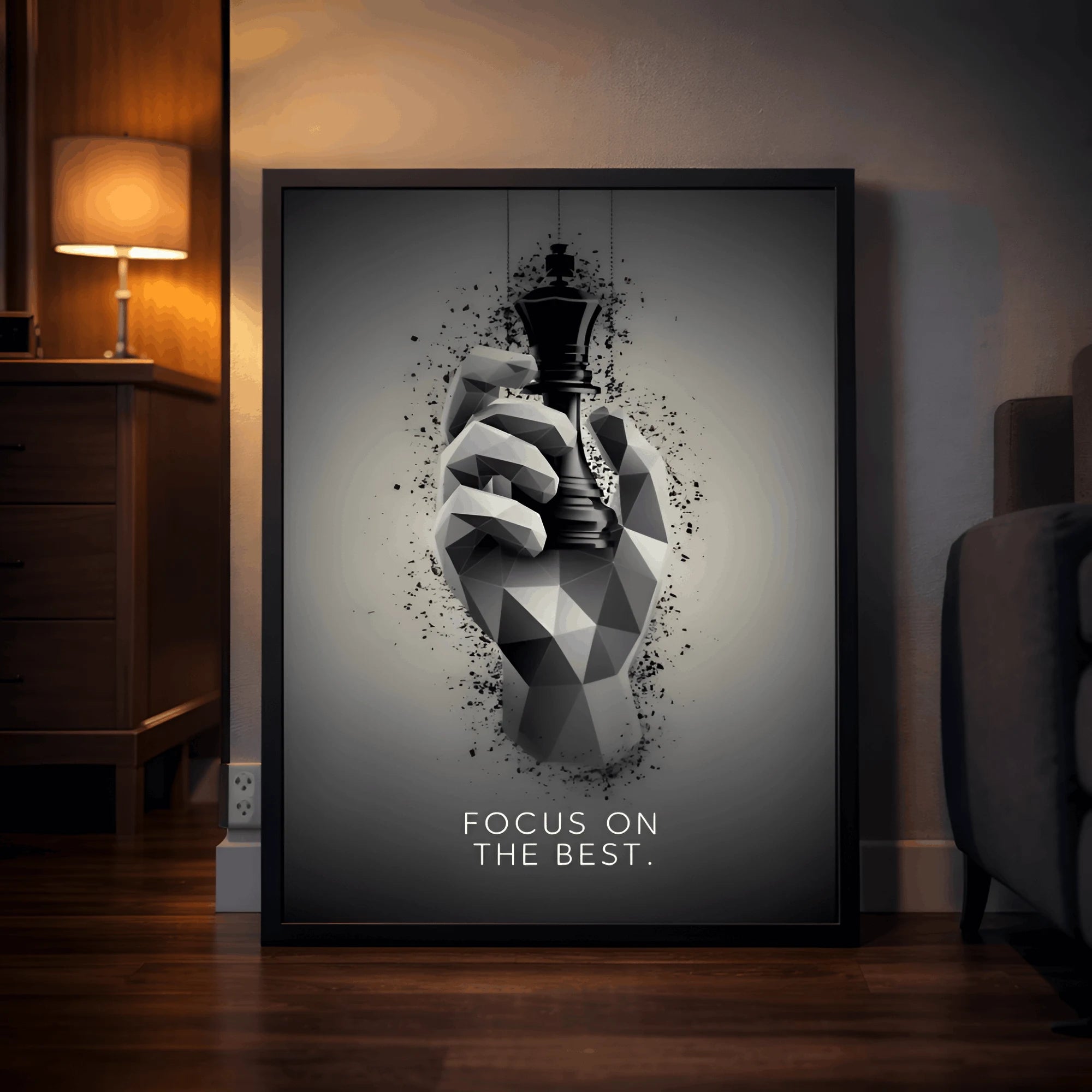 Focus on the Best | Clean & Confident Wall Frame