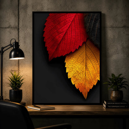 Autumn Ember – Luxury Botanical Wall Frame
