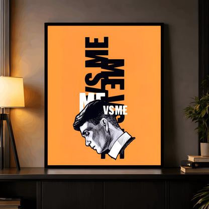 Inner War | Me vs Me Wall Art