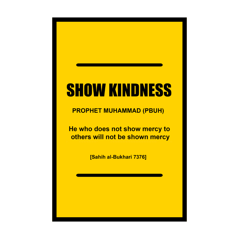6 Principles of Prophet Muhammad PBUH (FRAMED)