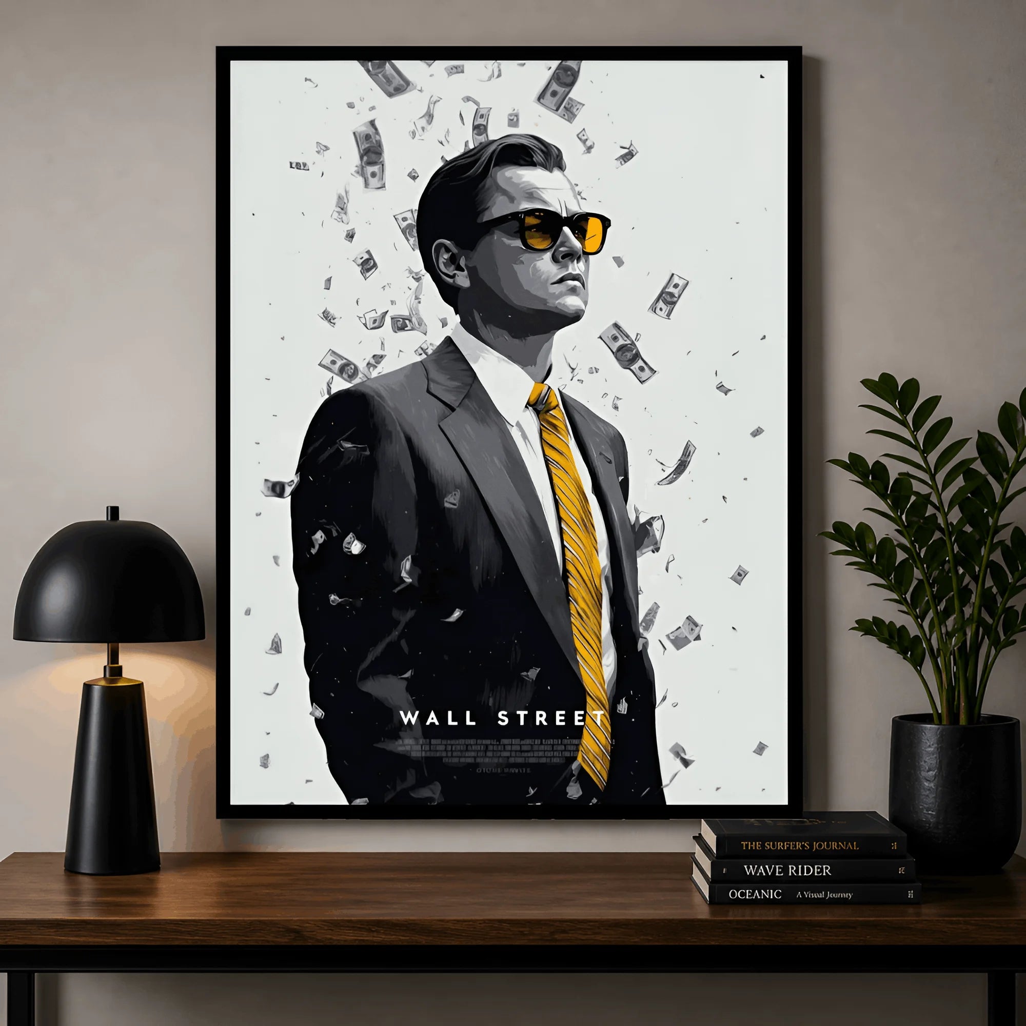Wall Street Vision – Leonardo DiCaprio Wall Frame