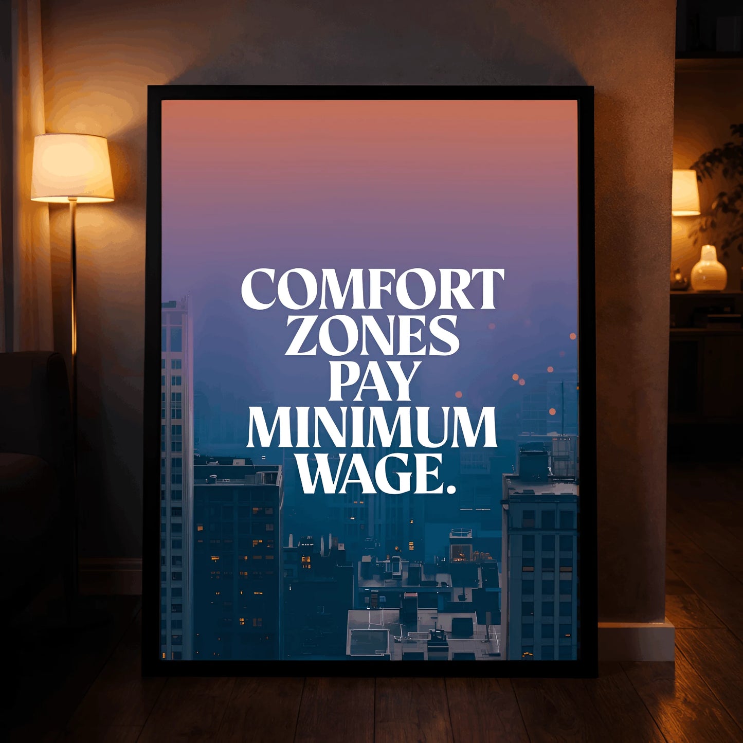 No Growth in Comfort Zones | Motivational Frame