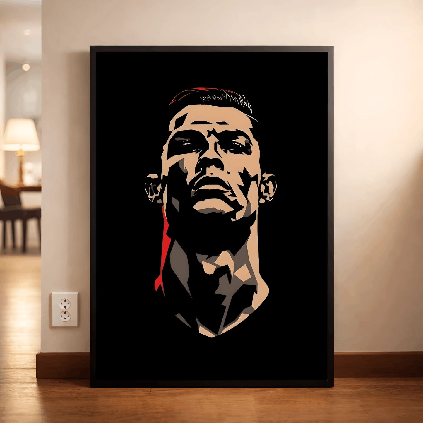 Alpha Mentality – Ronaldo Wall Frame