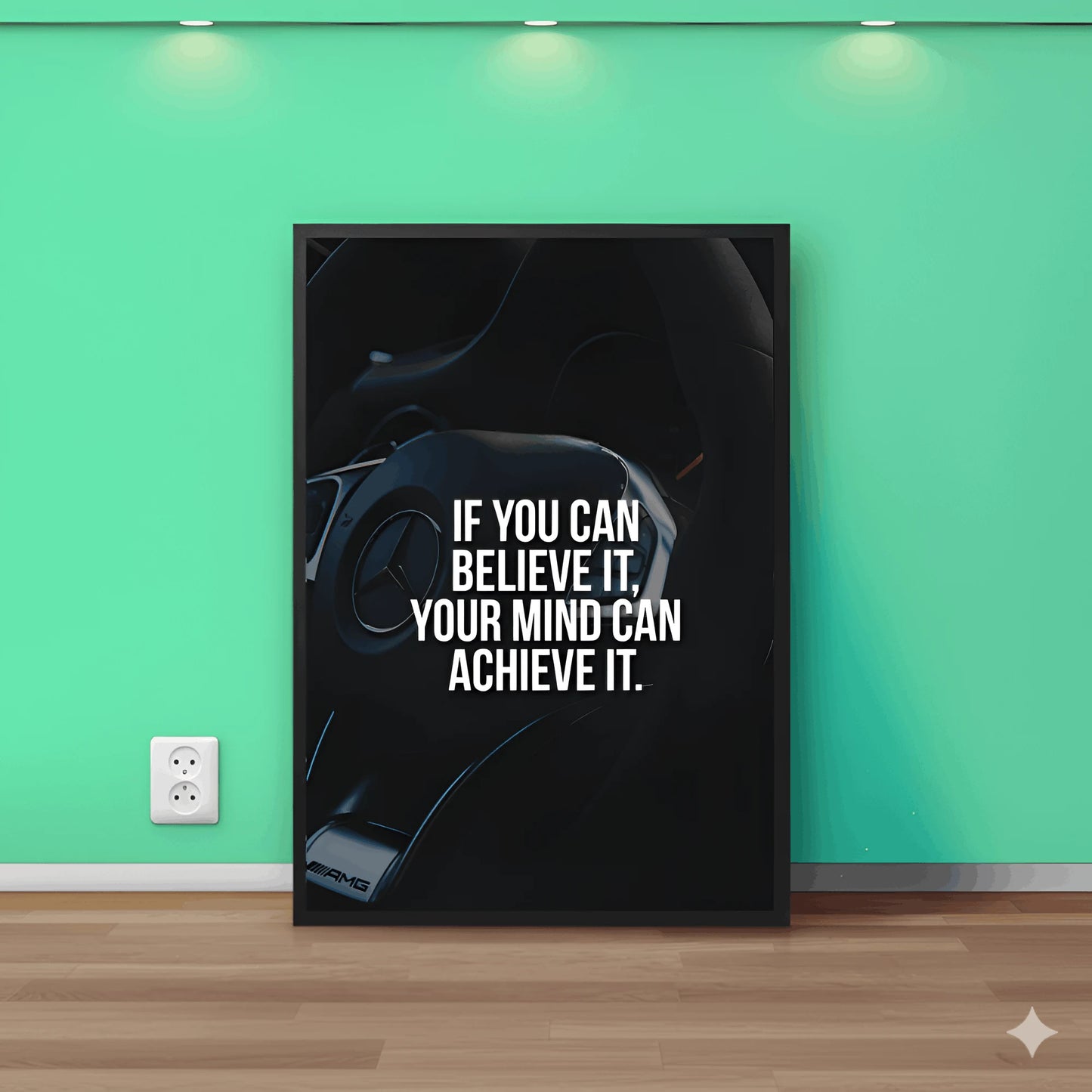 Power of Belief | Mindset Wall Art