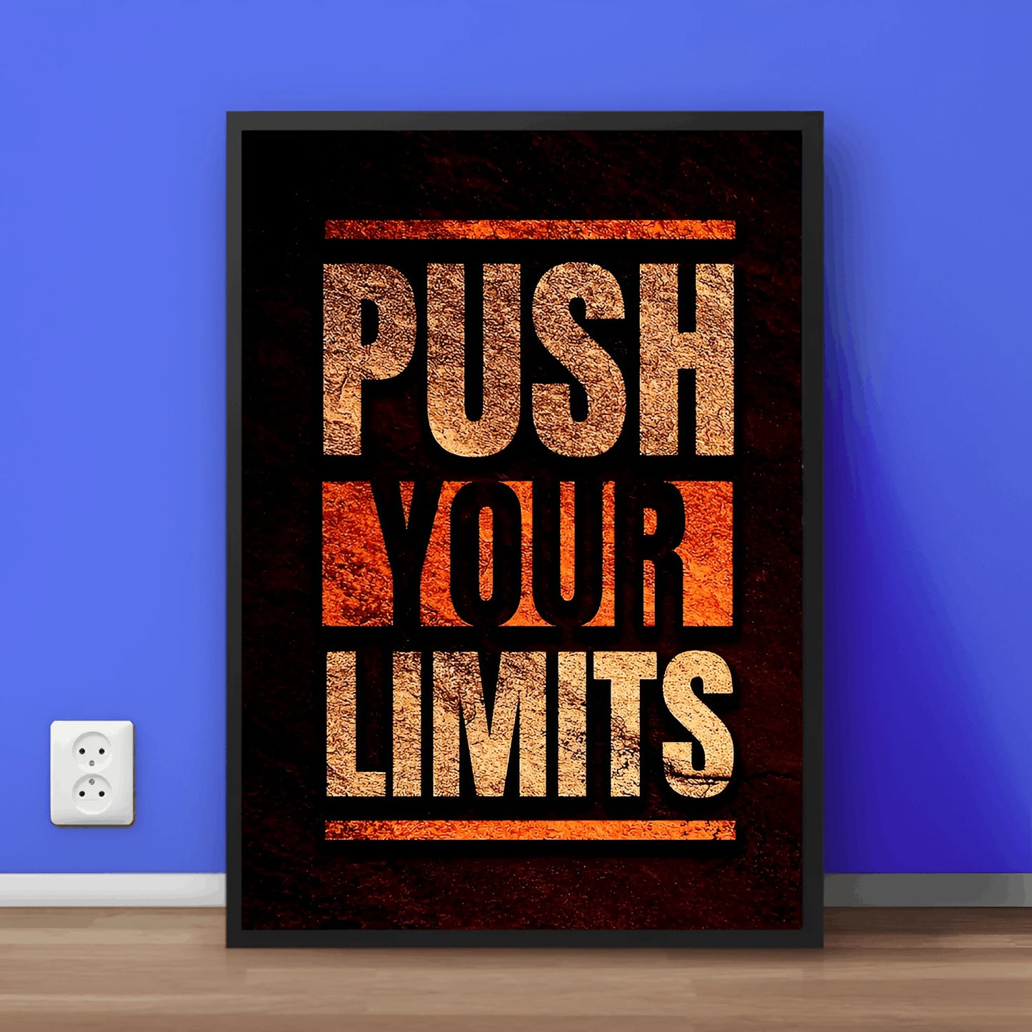 Push Your Limits | Motivational Wall Frame