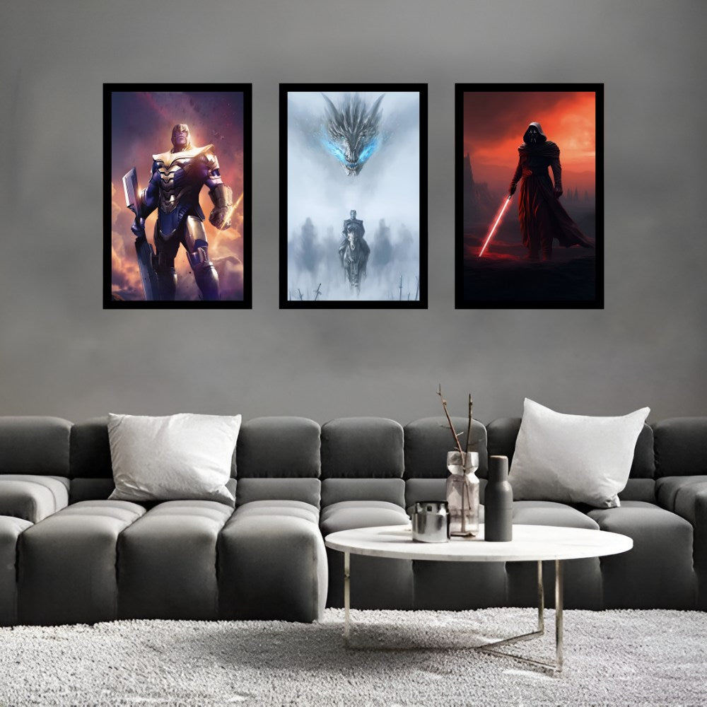 Dark Legacy | Set of 3 Villain Frames