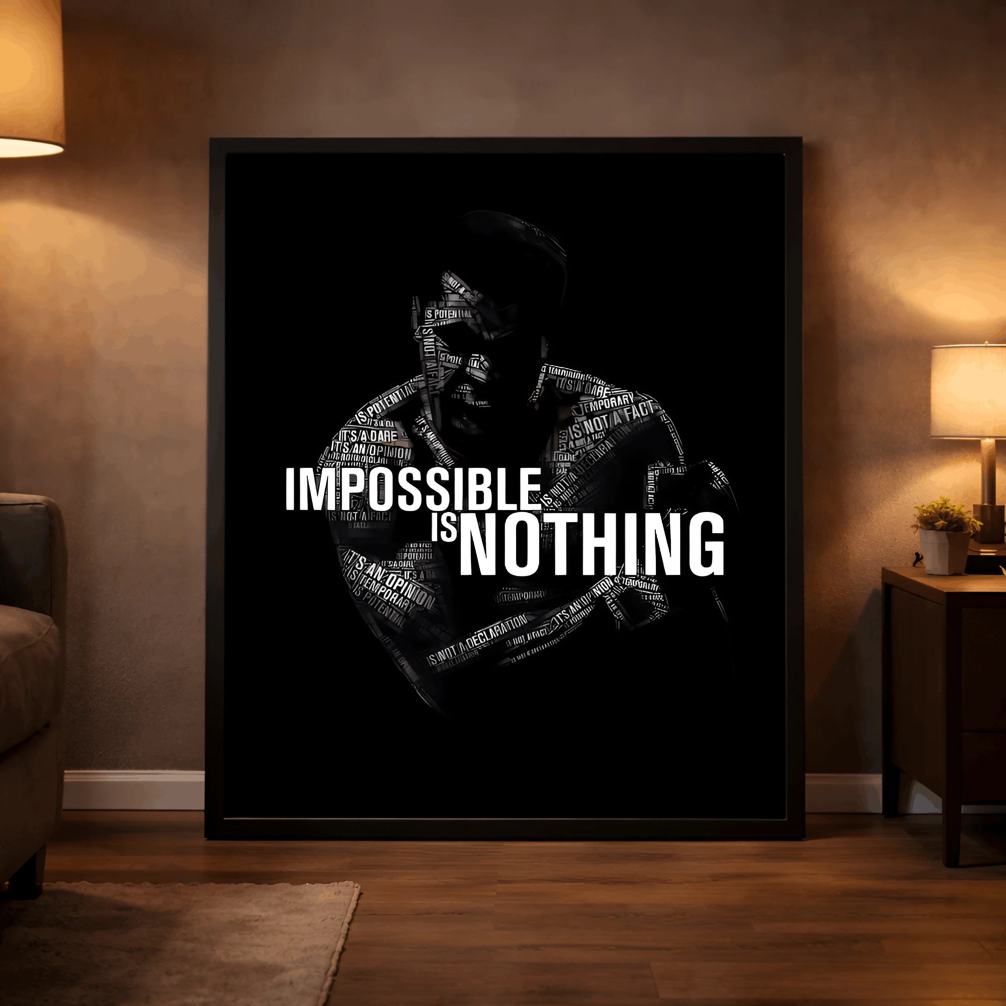 Impossible Is Nothing | M Ali Wall Art