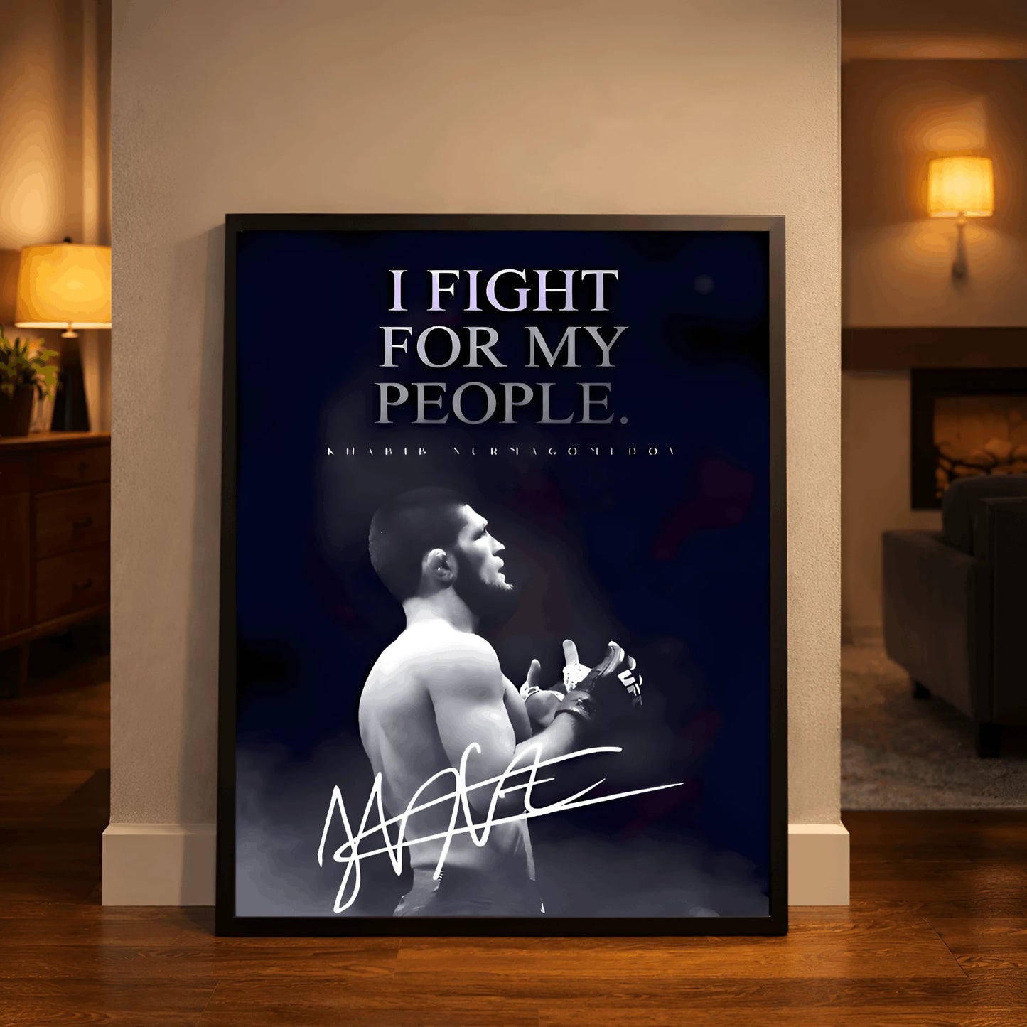 Khabib The Eagle MMA Wall Decor