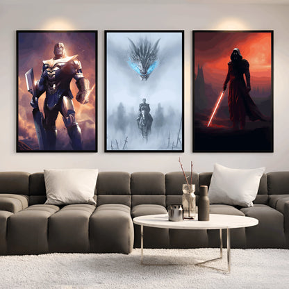 Dark Legacy | Set of 3 Villain Frames