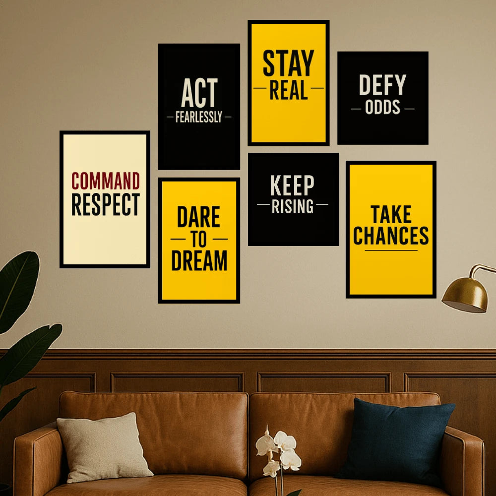 Alpha Vision | Premium Wall Frame Set