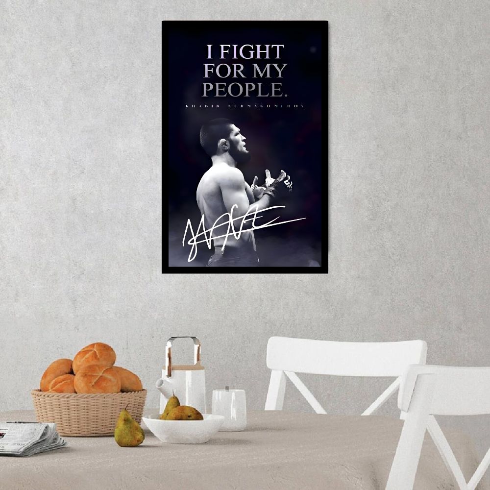 Khabib The Eagle MMA Wall Decor