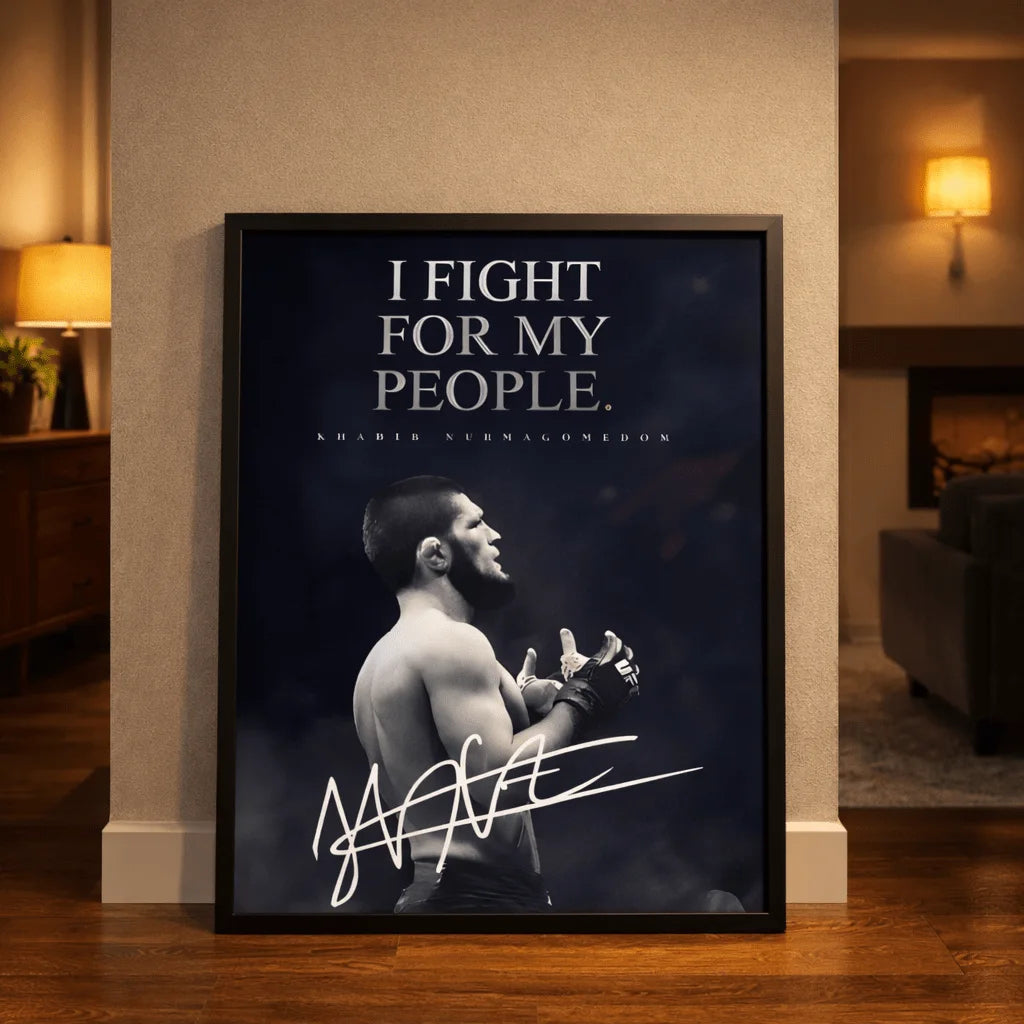 Khabib The Eagle MMA Wall Decor