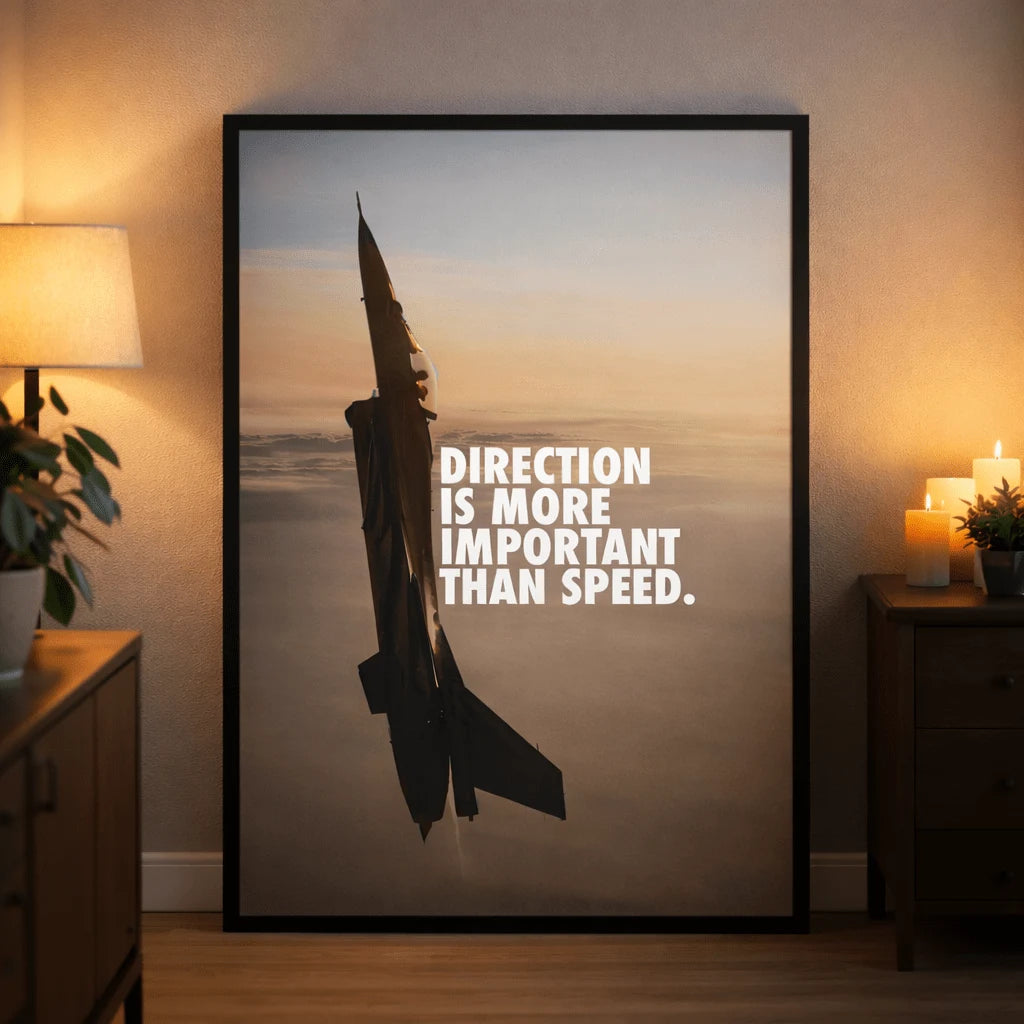 Move with Purpose | Direction Over Speed