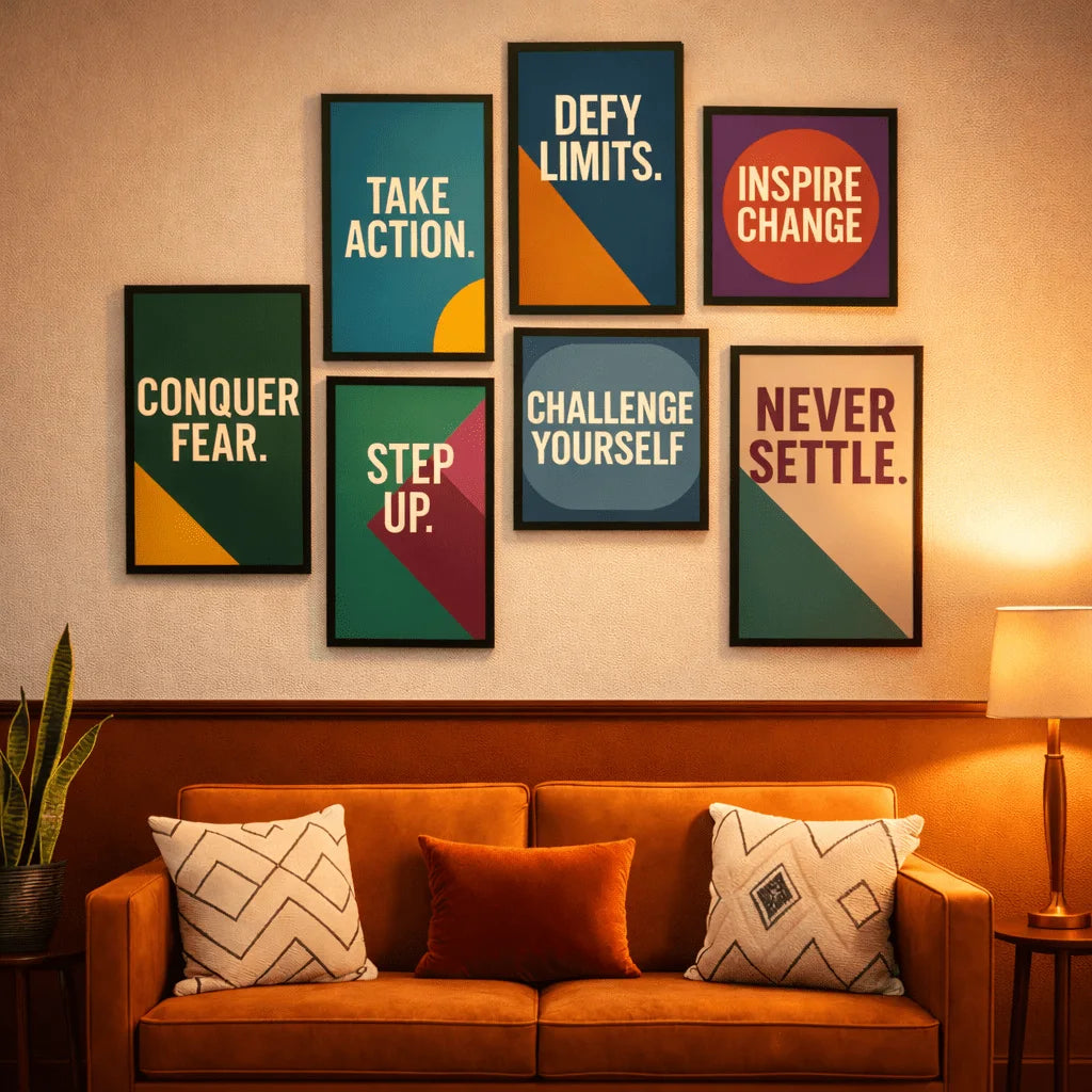 Limitless Drive | Premium 7-Frame Wall Set