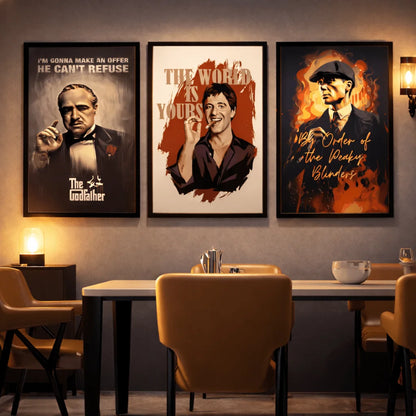 Rebel Spirit | Set of 3 Gangster Quotes