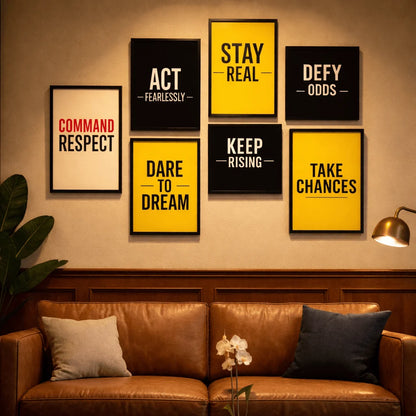 Alpha Vision | Premium Wall Frame Set