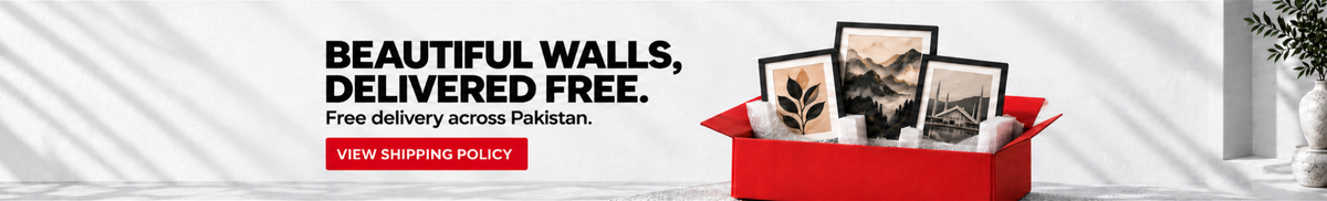 Decoria Frames free delivery across Pakistan